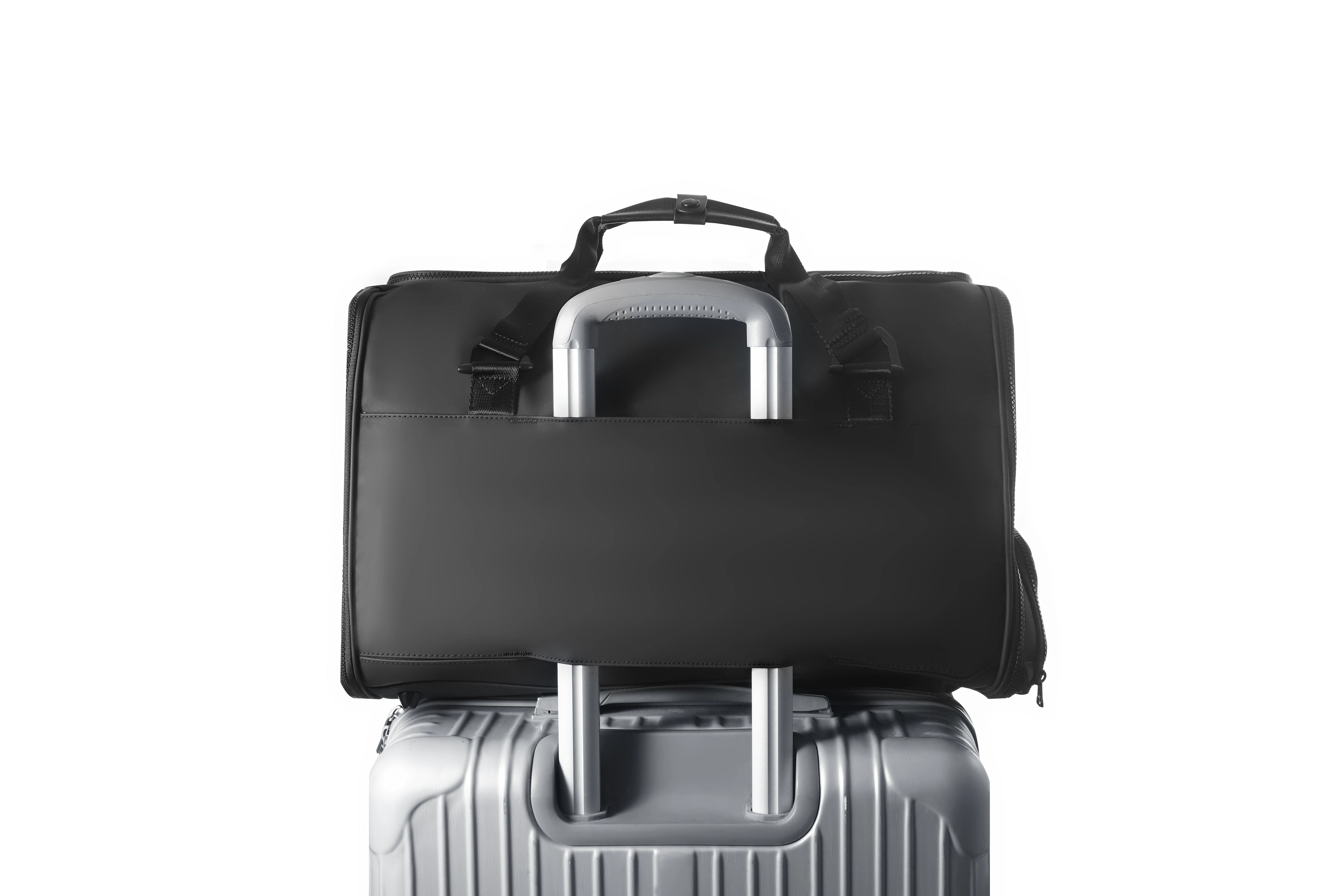 Frequent Flyer Large Capacity Weekender Functional Suit Garment Bag with Shoes Compartment