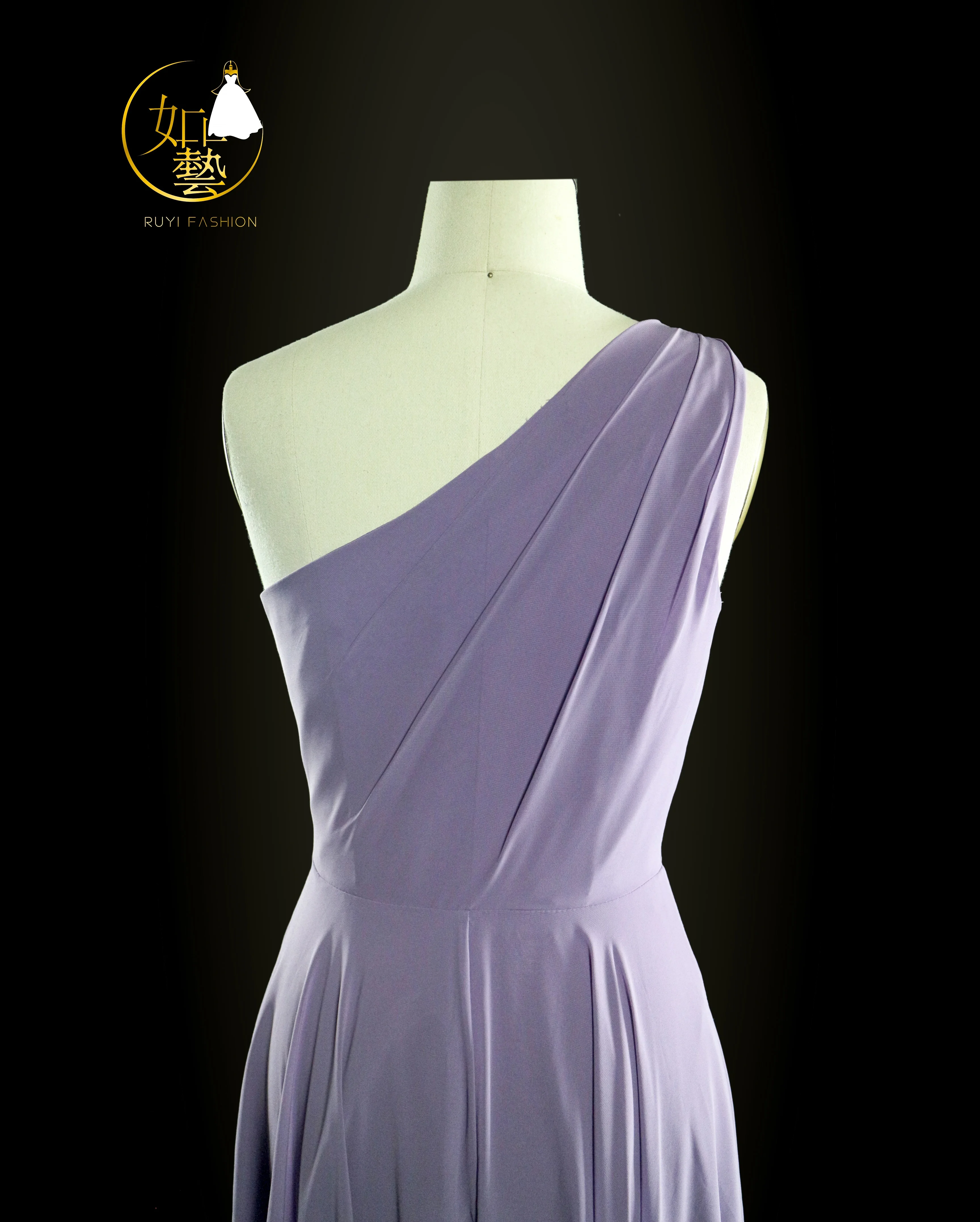 
Custom one shoulder Sleeveless Bridesmaid Dresses Long Lace Homecoming Gowns party dress 