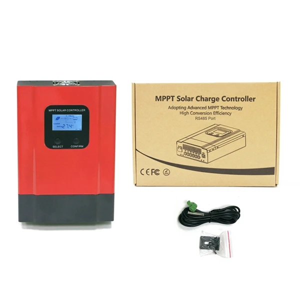 DC24V/48V MPPT 20A/30A/40A/50A/60A MPPT Solar Charge Controller 60A For Solar Power System