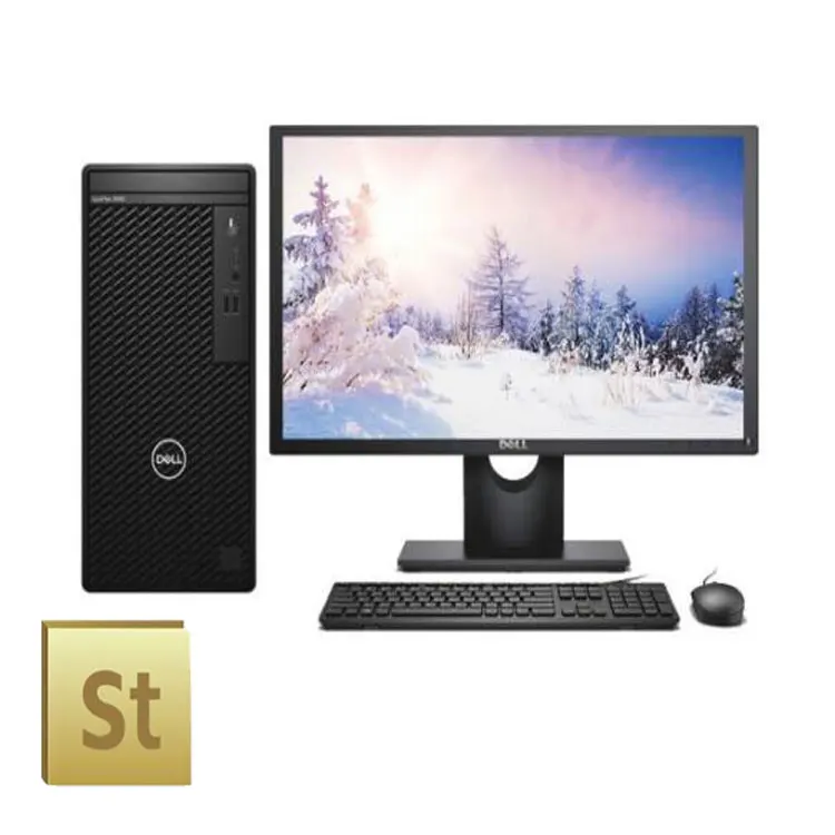 Dell (DELL) OptiPlex3090MT Core Commercial Office Graphics Desktop Host Computer i5-10505 4G RAM 1T Mechanical HD630 Set Display