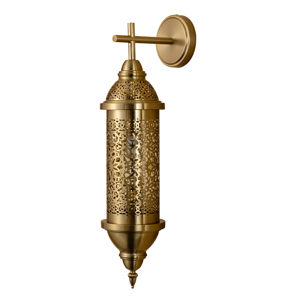 Moroccan hollow carved wall lamp retro exotic villa special restaurant hotel B&B bar decorative wall lamp