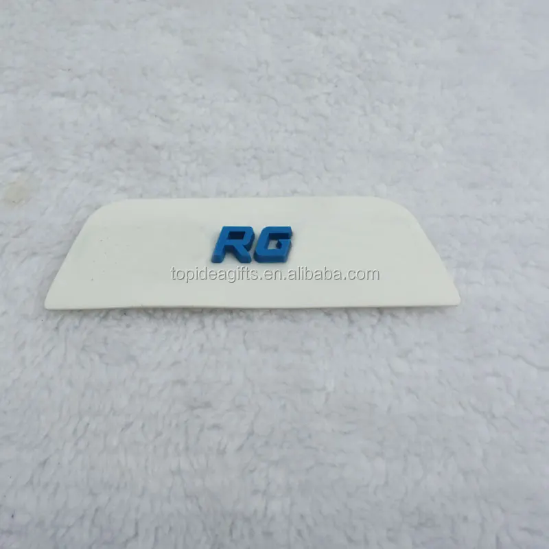 3D Design PVC Decals Manufacturer Customized Logo Rubber PVC Adhesive Patch Bumpers For USA Teams