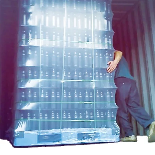 
cold Stretch hood shrink without heat for pallet packaging materials plastic PE film wrap 