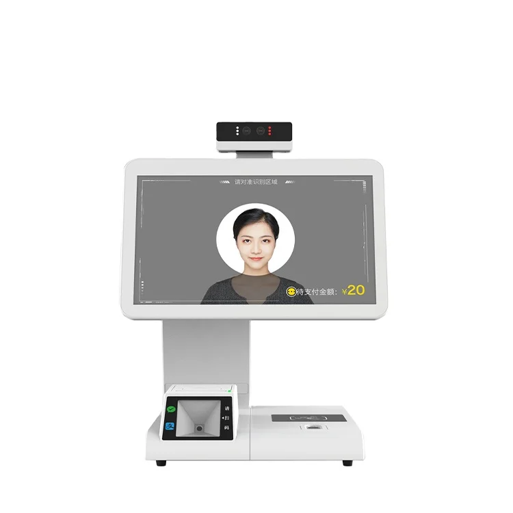 Best selling private mold All-In-One Android POS System 10.1 Inch with 10 points capacitive touch screen cash register