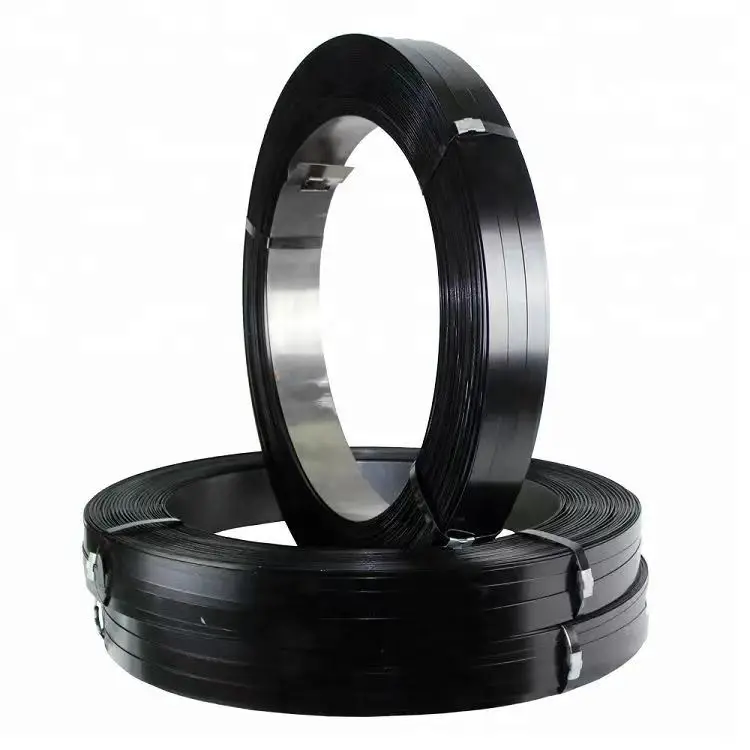 Black Painted Steel Strip Decorative Carbon Cold Rolled