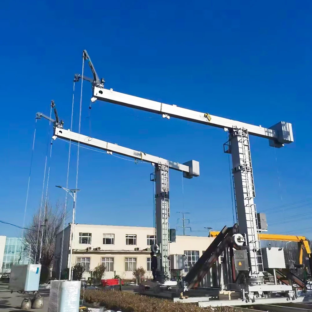 ZK bmu with track ski lift cleaning gondolas suspended scaffold working platform