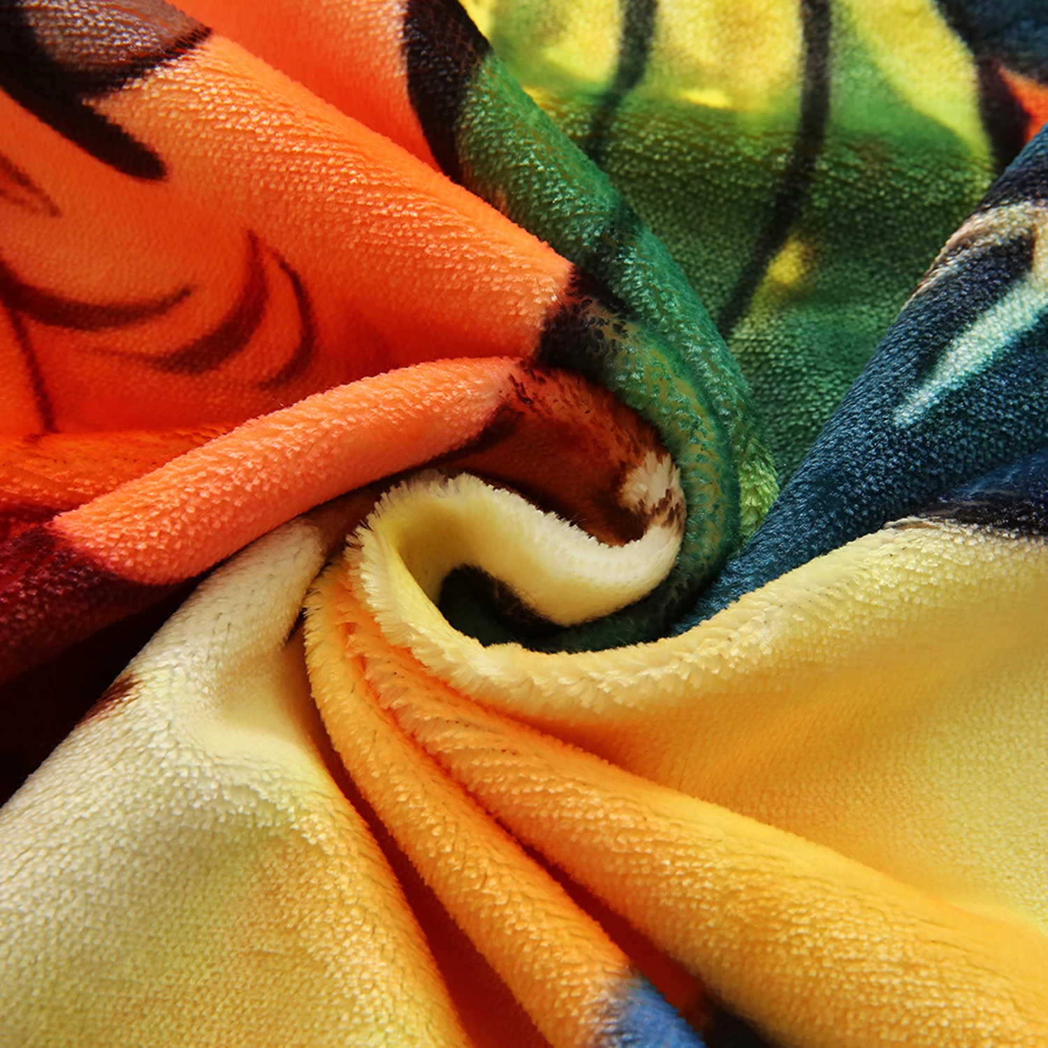 Blanket 2 Ply Super Soft Fleece anime Baby Blanket 3D Printing Blanket For Newborn Toddle Kids