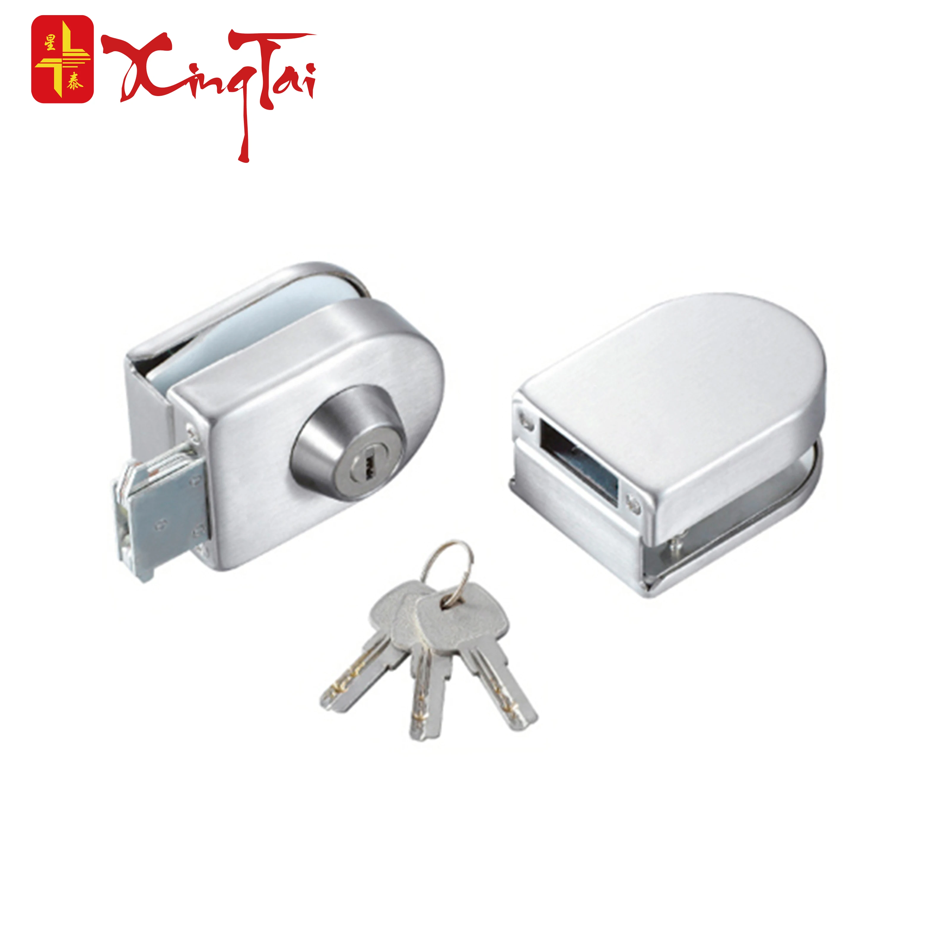 Stainless steel Glass gate lock, Glass door lock YG-9016