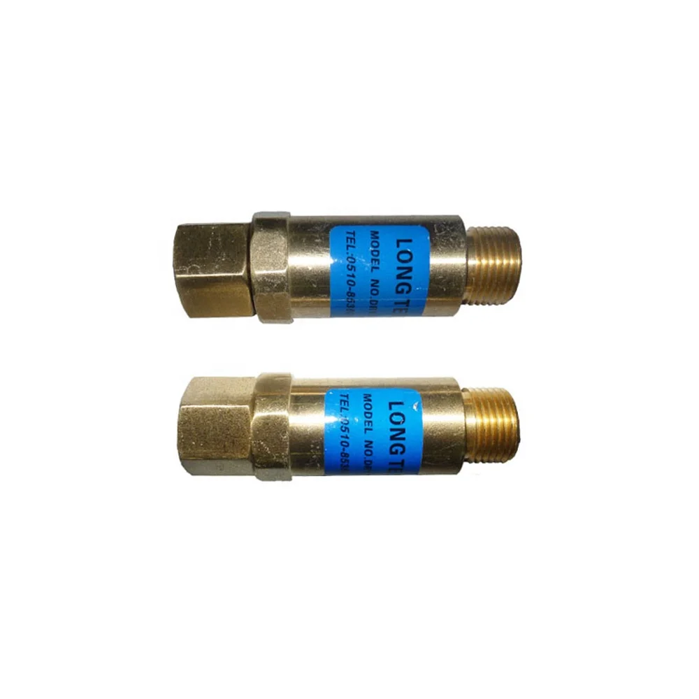 CNC flame cutting machine tools and equipment oxygen gas flashback arrestor