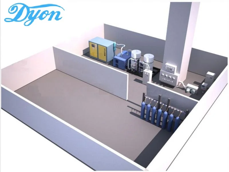 Easy operating industrial and medical use high purity gaseous oxygen plant for sale
