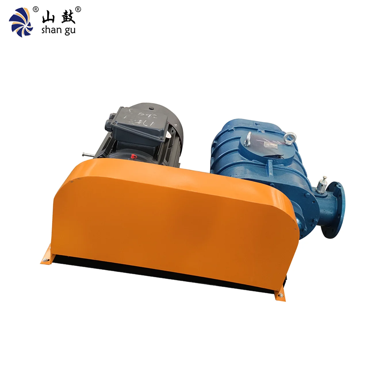 Energy-Saving Three Lobes Industrial Cement Plant RSR-200A Low Noise Air Cooling Lithium Electricity Industry Roots Blowers