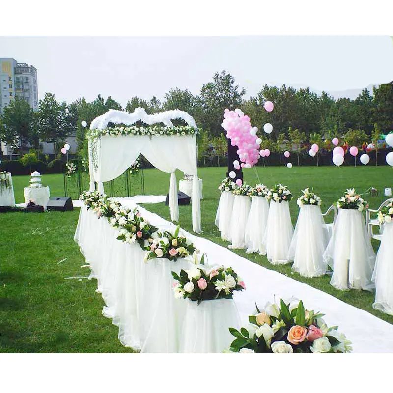 Rug Carpet for Wedding Decoration Waterproof Wedding Floor Carpet Furry Green Carpet Artificial Grass Wedding