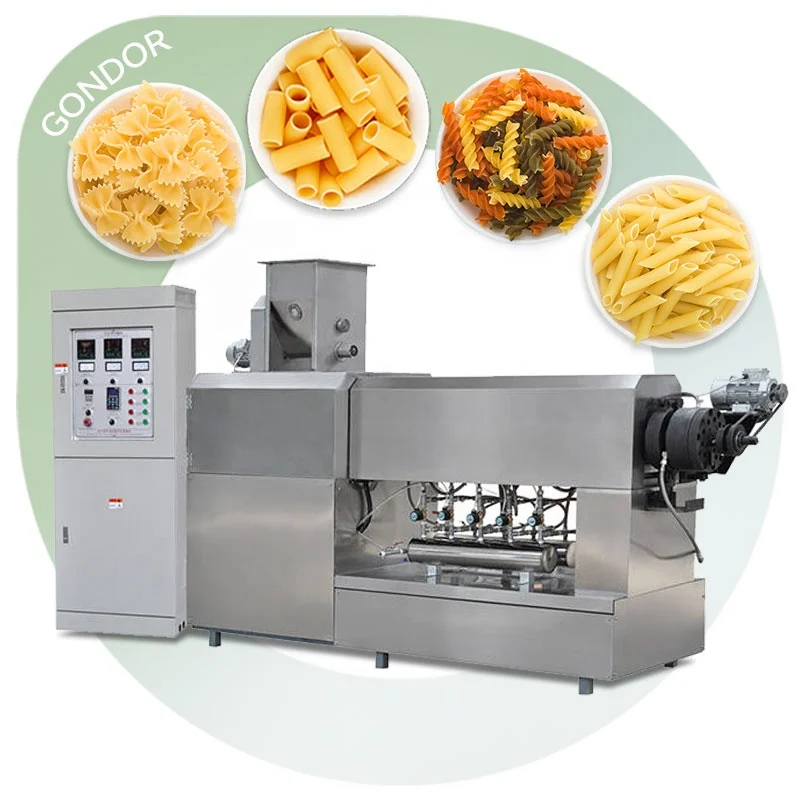 100 200 250kg Full Automatic Italy Noodle Spaghetti Pasta Macaroni Extruder Production Line Make Machine
