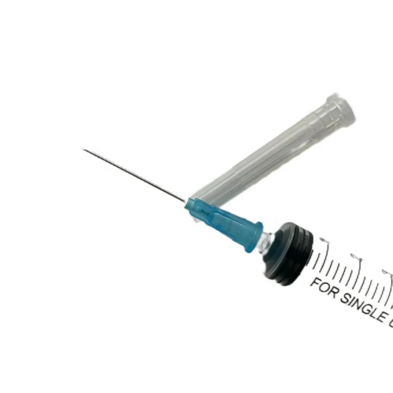 Factory Direct Supply 2400PCS Per Carton Medical Hospital Use 5ML Plastic PVC Disposable Syringe With Needles