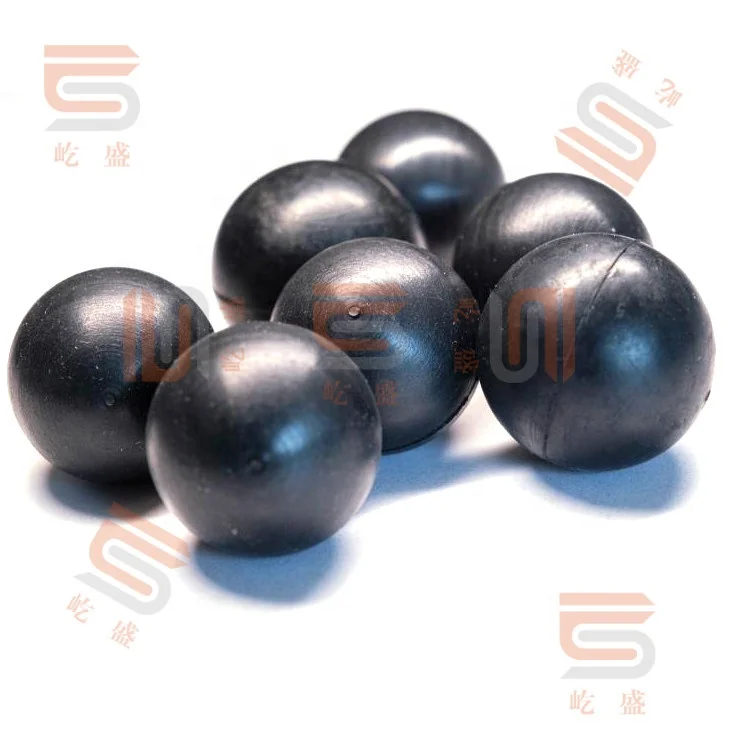 Elastic customized wholesale fkm nbr silicone rubber ball solid