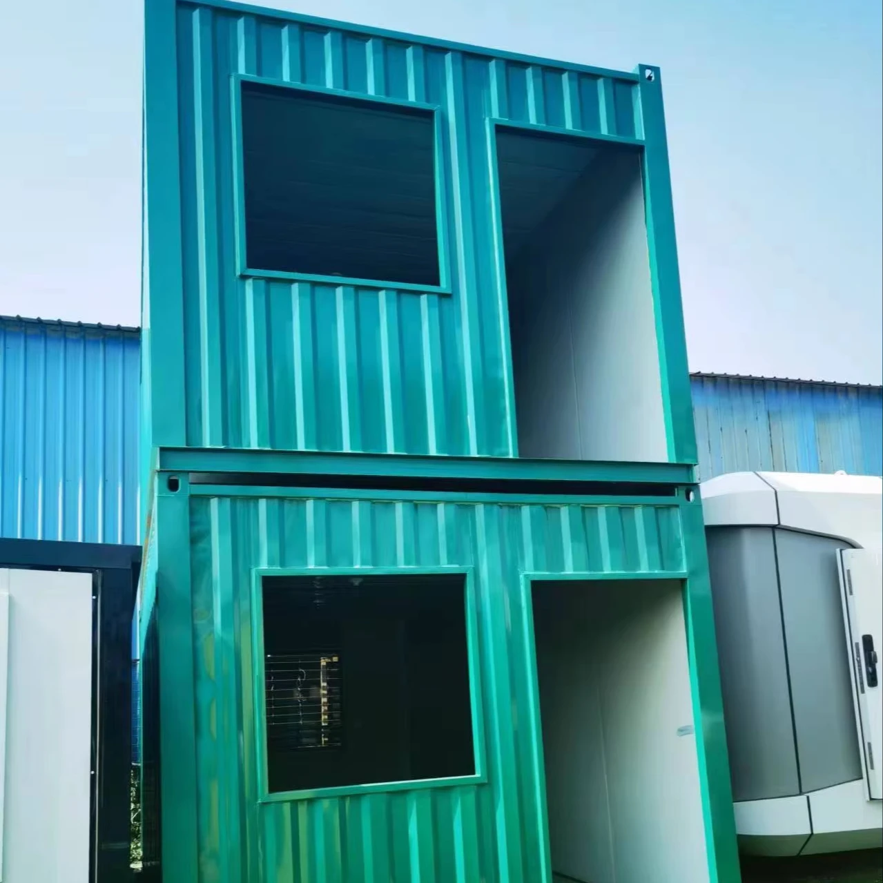 Promotional Oem Low Price  Best Selling 40 ft Luxury Foldable Container House  With 2 or 3 Bedroom and Toilet
