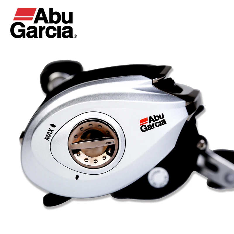 Abu Garcia SMAX3 Baitcasting Fishing Reel Dual Brake Max Drag 8kg Gear Ratio 6.4:1 5+1BB Ultralight 207g Casting fishing Reels