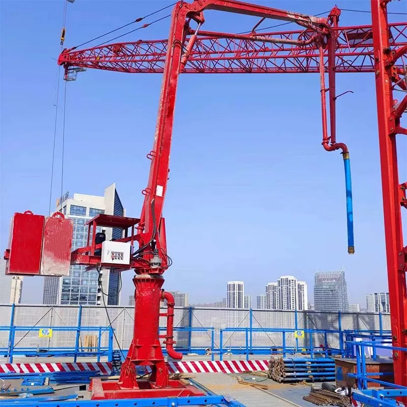 COREY Brand New Concrete Distributor Mobile Concrete Placing Boom Stationary Concrete Spreader