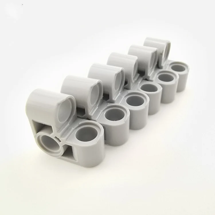 Technic Pin Connector Perpendicular   2 x 2 Bent  Plastic Toy Moc Small particles Brick Building Blocks Toys No.44809