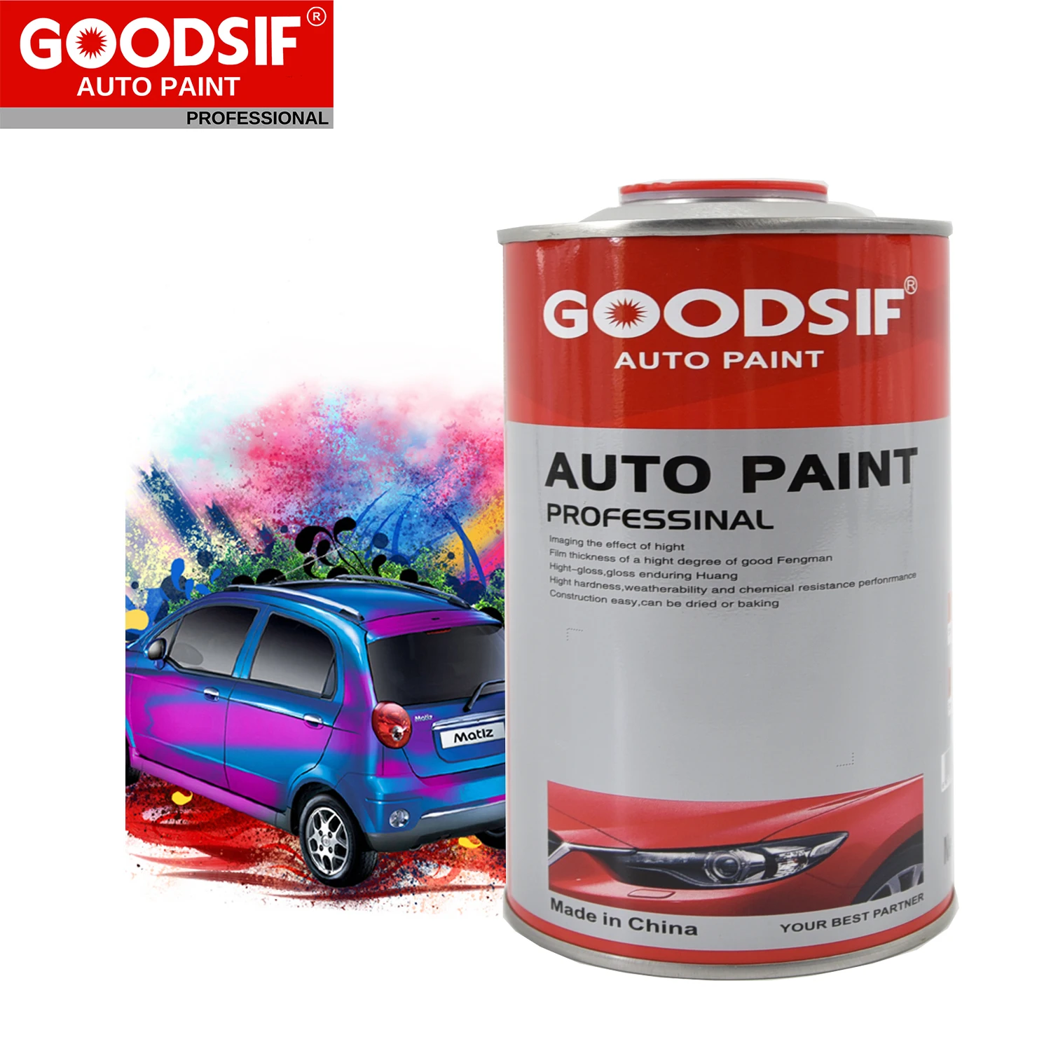 Transparent Coating acrylic HS 2k Clear Coat Auto Varnish High Solid Acrylic Automotive Body Repair Car Paint