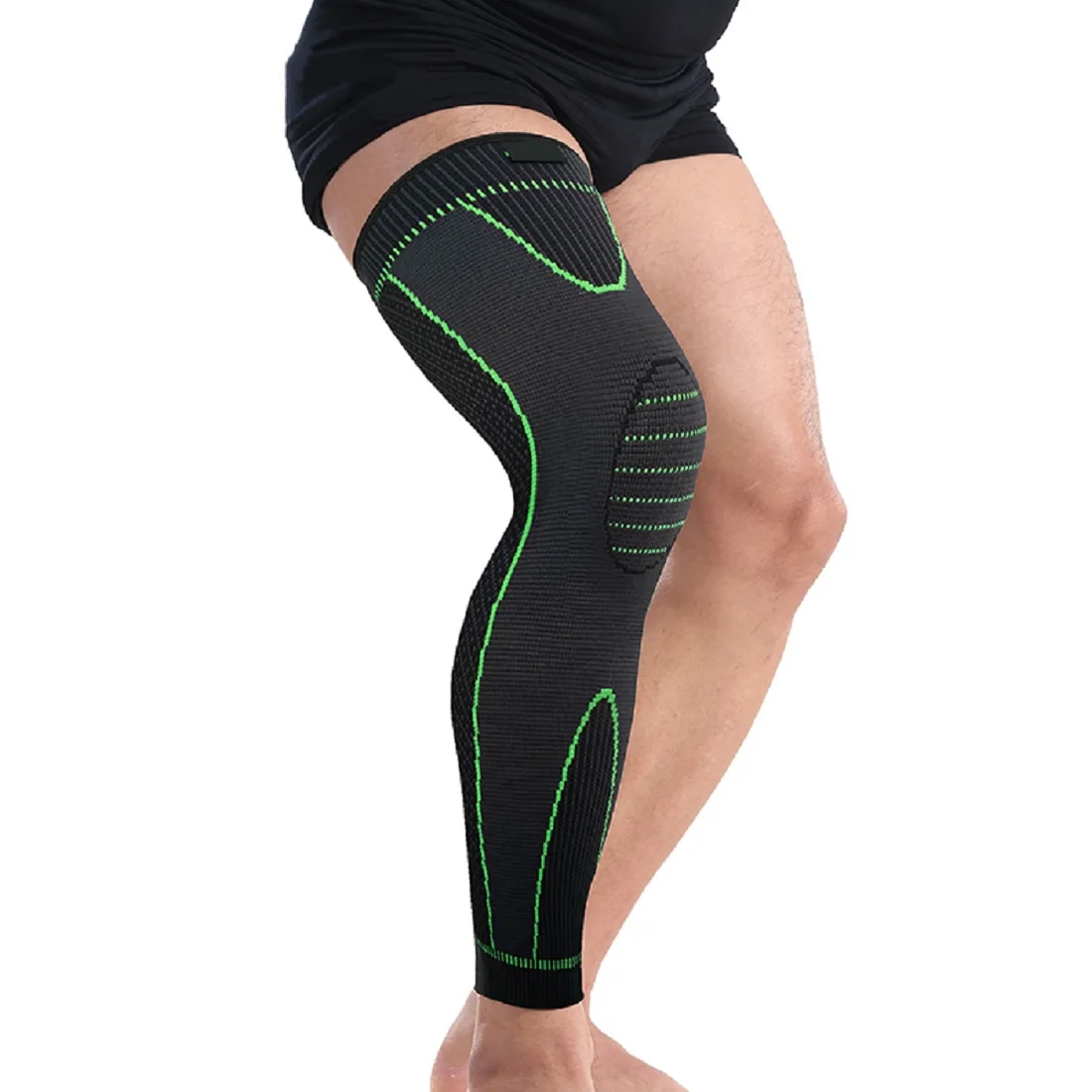 Custom sports leg sleeve compression calf supports brace for sale