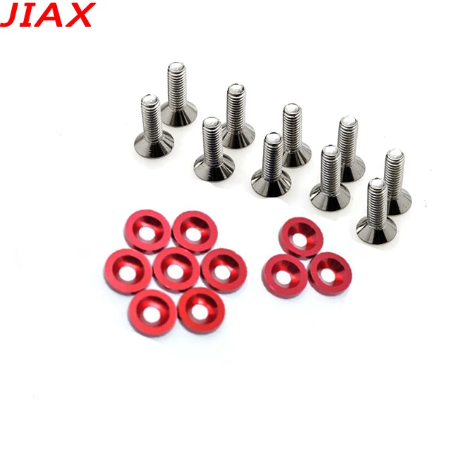 JDM style EPMAN multifunctional decorative gasket screw license plate frame screw decoration