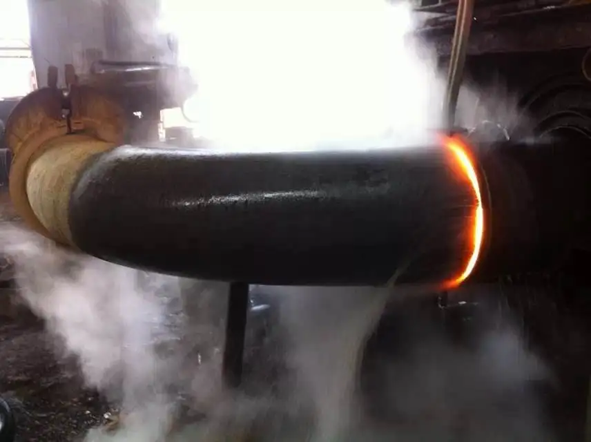 AlibabaSelect Hot Induction PLC Control Heating IF Frequency Pipe Bending Machine