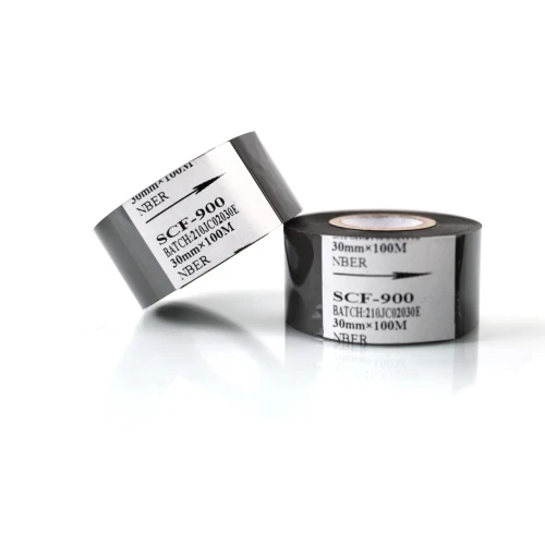 Code ribbon NC3 SCF900 25mm 30mm *100M black ribbon for HP241B HP241 date printer hot stamping ribbon