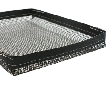 Non-Stick ptfe mesh cooking baking sheet grilling basket reusable fry chips fish oven basket