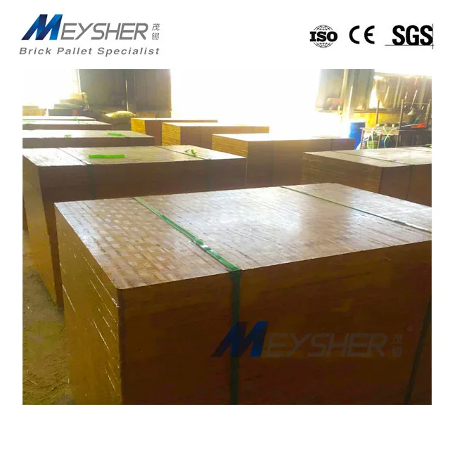 bamboo pallet & bamboo plywood for concrete block making machinery