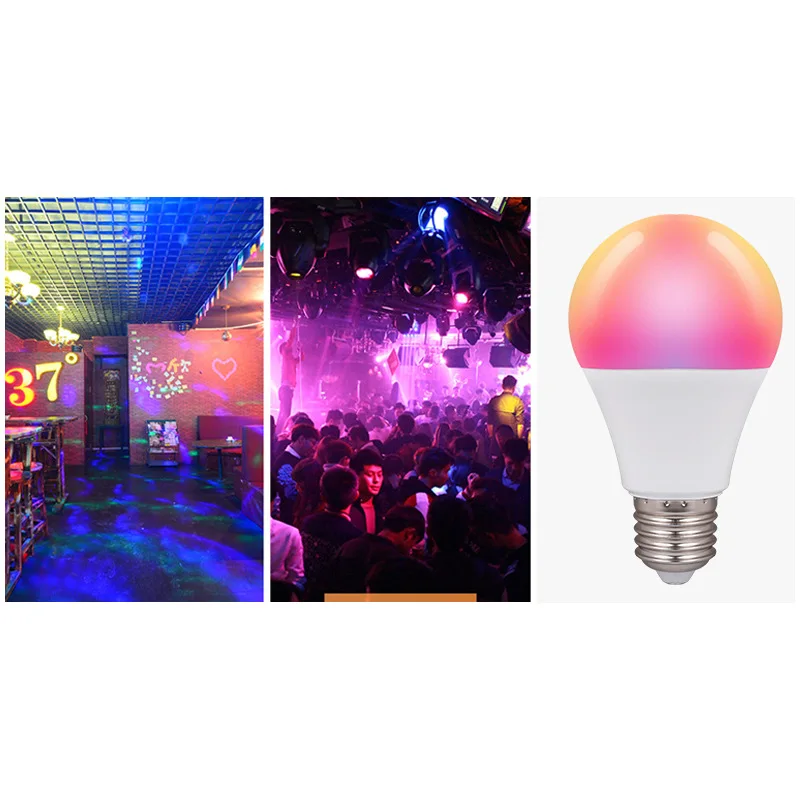 Самая низкая цена RGB пульт дистанционного управления умная Светодиодная лампа