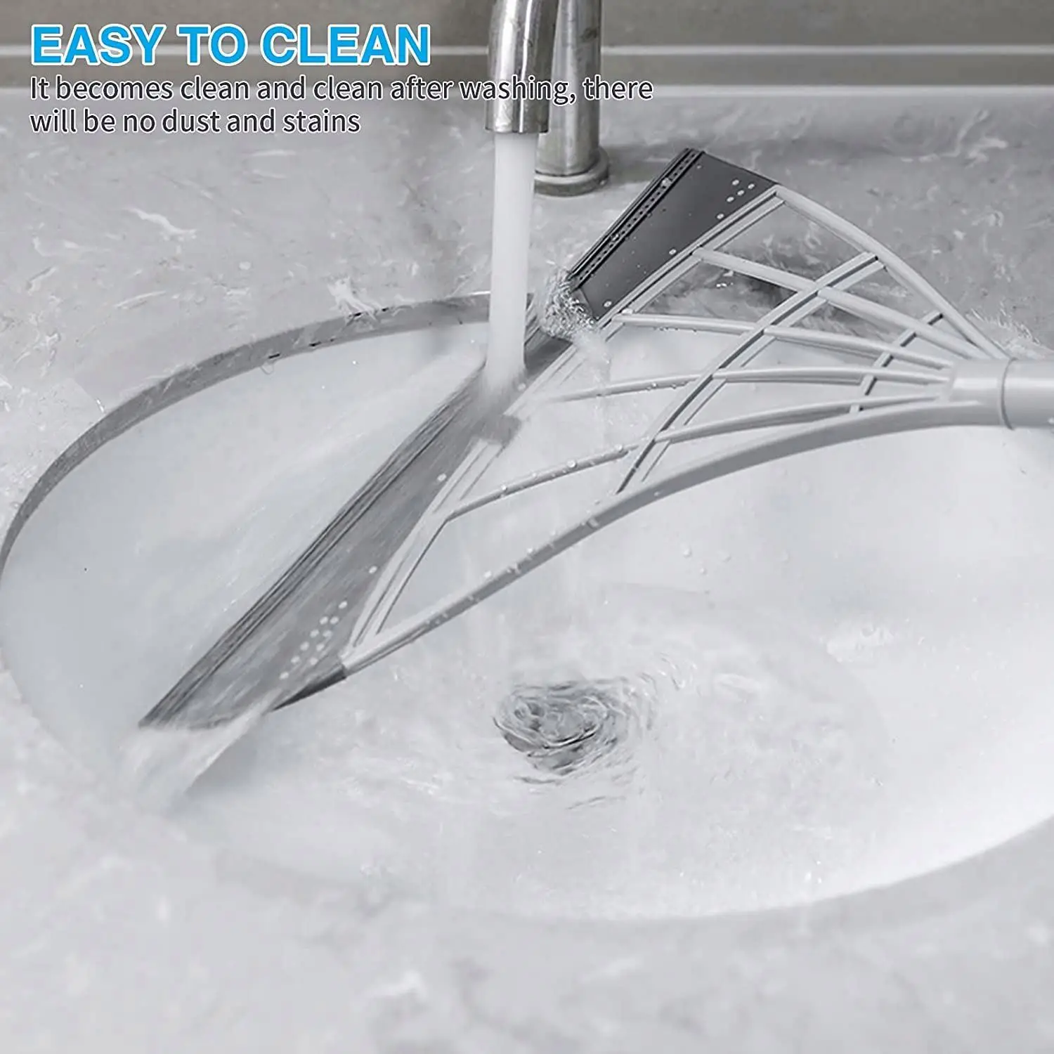 Multifunction Magic Broom Squeeze Silicone  Sweeper Floor Hair Sweeping mop Glass Scraper Multifunction Scraping Broom