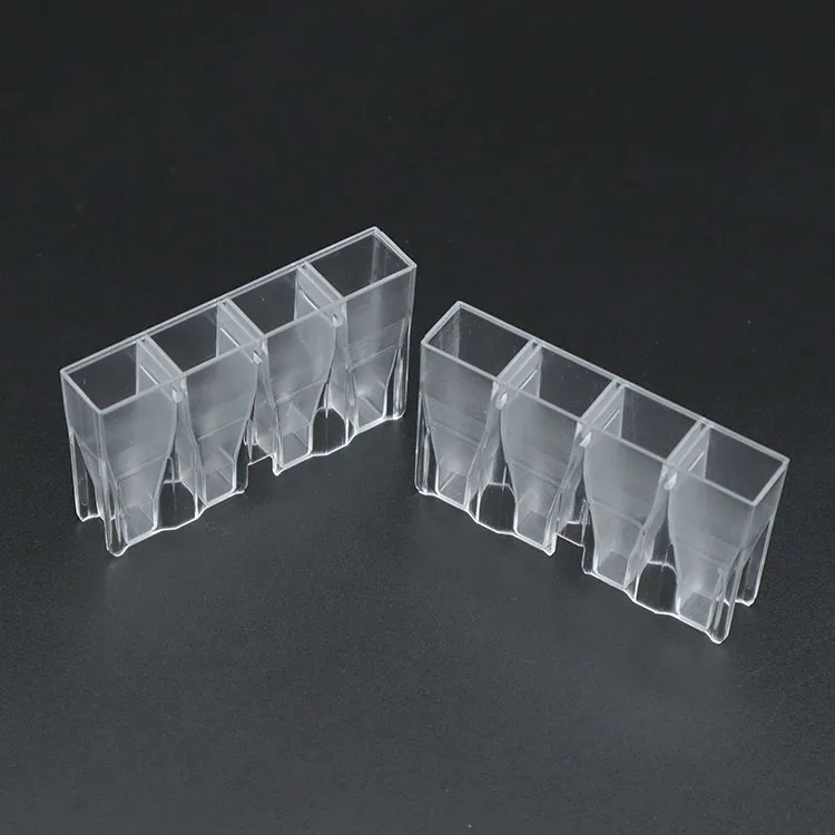 Chemistry analyzer cuvette match with American Pacific and German TECO Coagulometer, 4 Holes