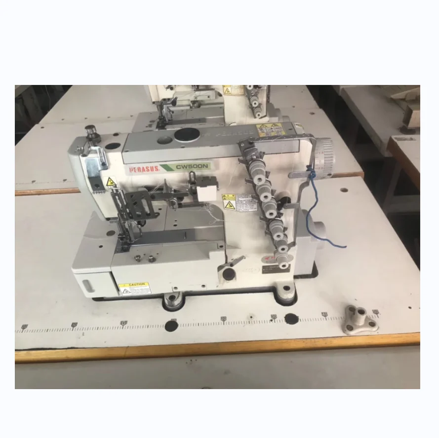 Japan Brand Used Pegasus W500 Coverstitch Industrial Sewing Machine