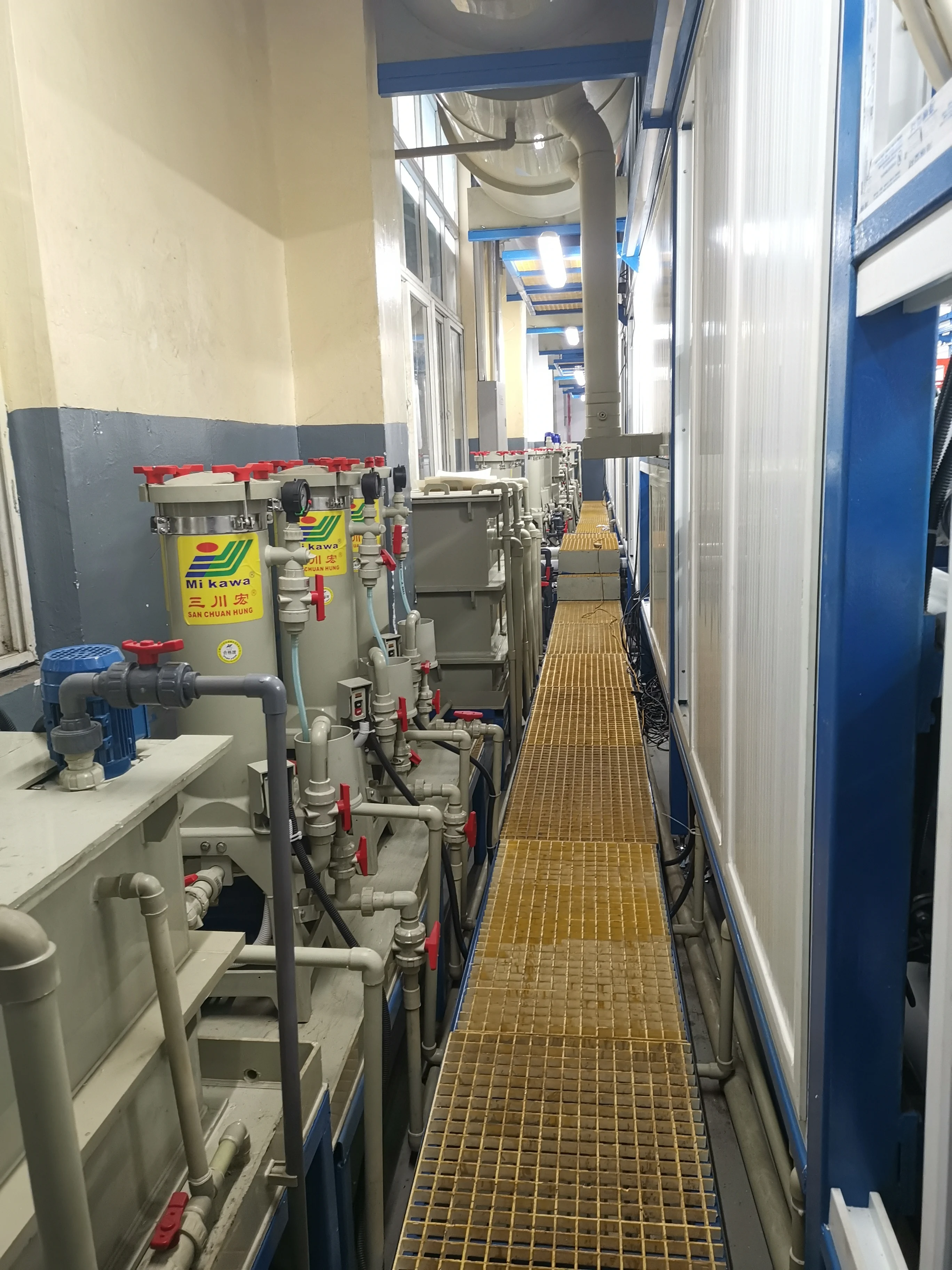 Automatic copper nickel chrome plating production line equipment