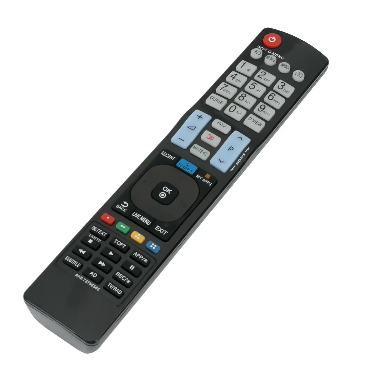 Smart TV Remote Control use for Replacement Remote Controller AKB73756565 Work for LG Smart LED LCD TV