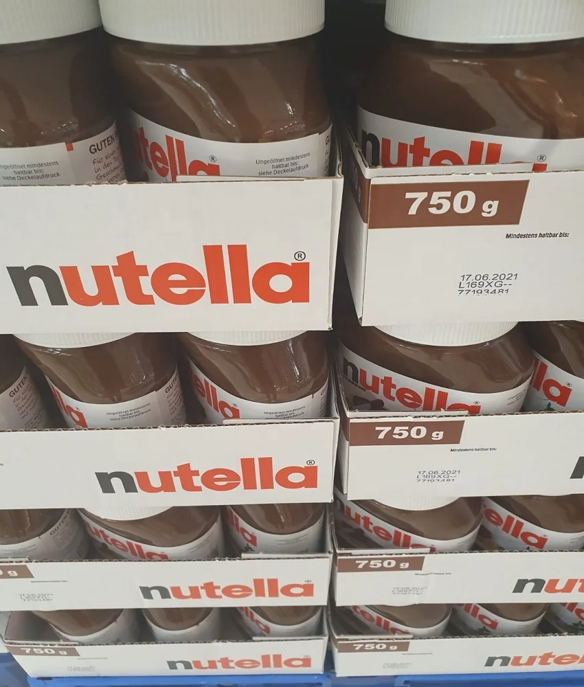 Nutella фундук шоколадная намазка 750
