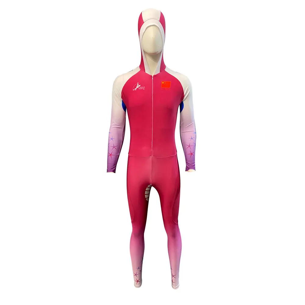 long track skating skin suit racing suit rubber skin suit speed skating clothing