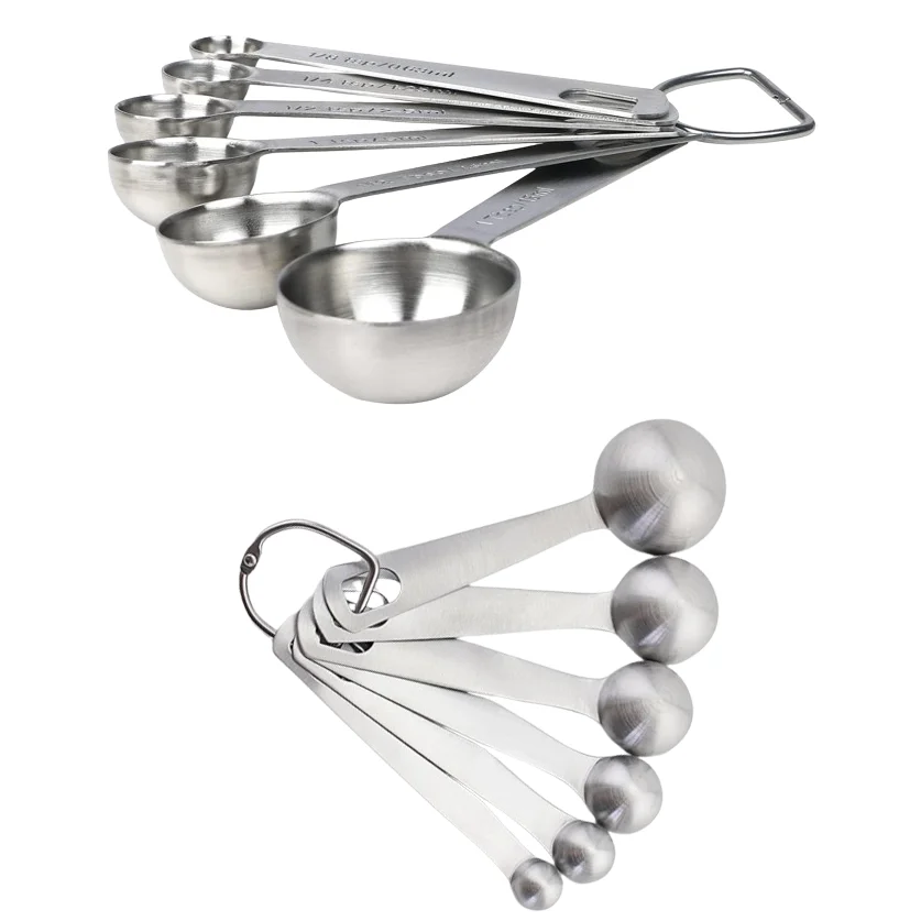 Набор мерных ложек из нержавеющей стали