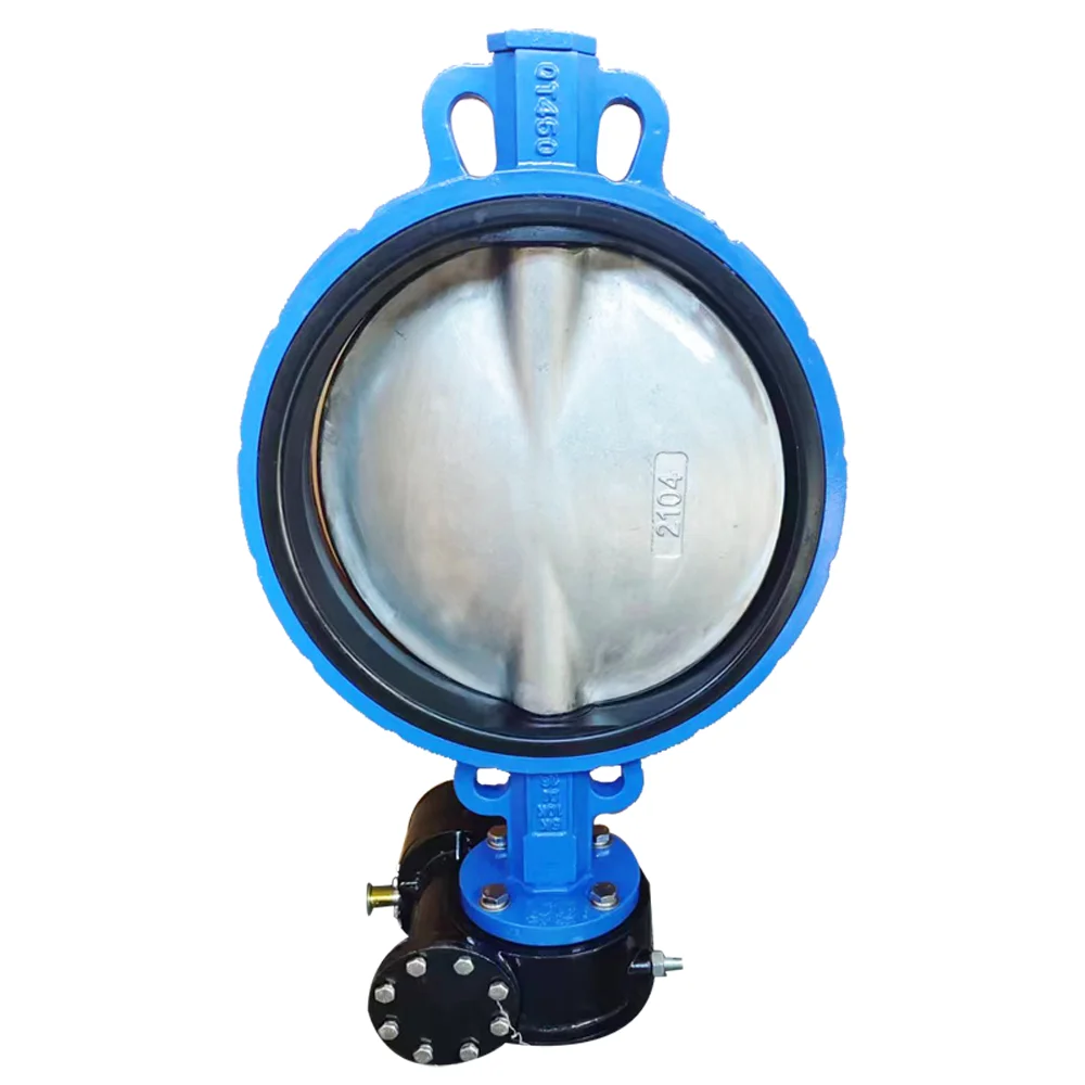 Chemical high-performance manual handwheel type pinch butterfly valve