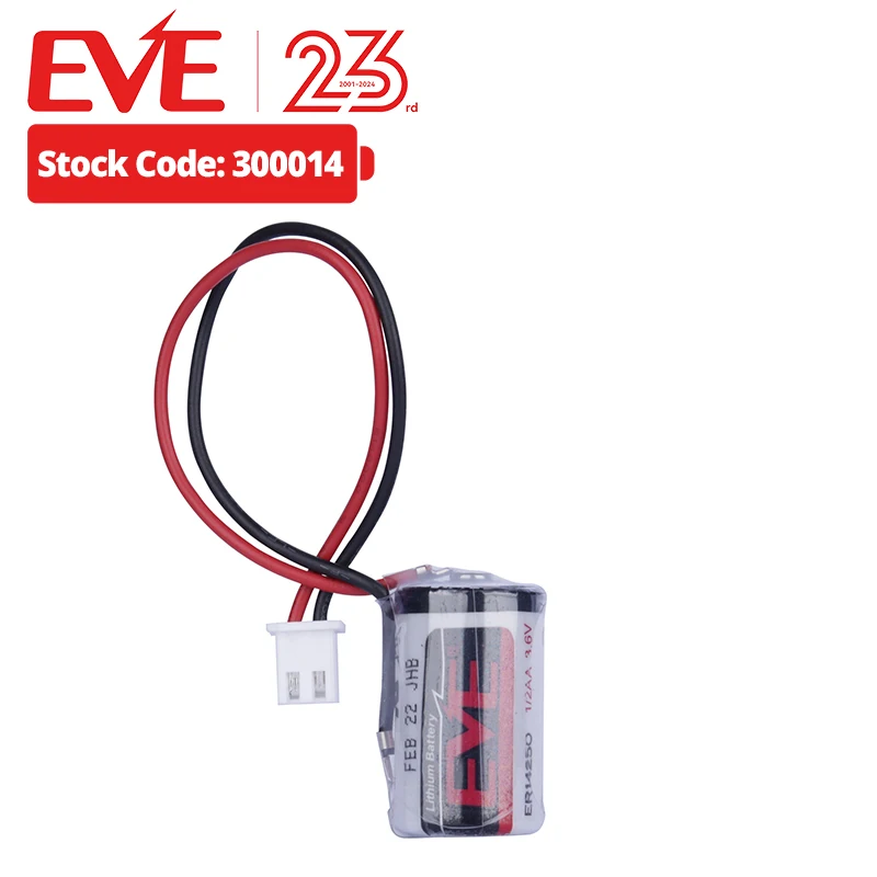 EVE Custom 3 6 v ER14250 Первичная литиевая батарея