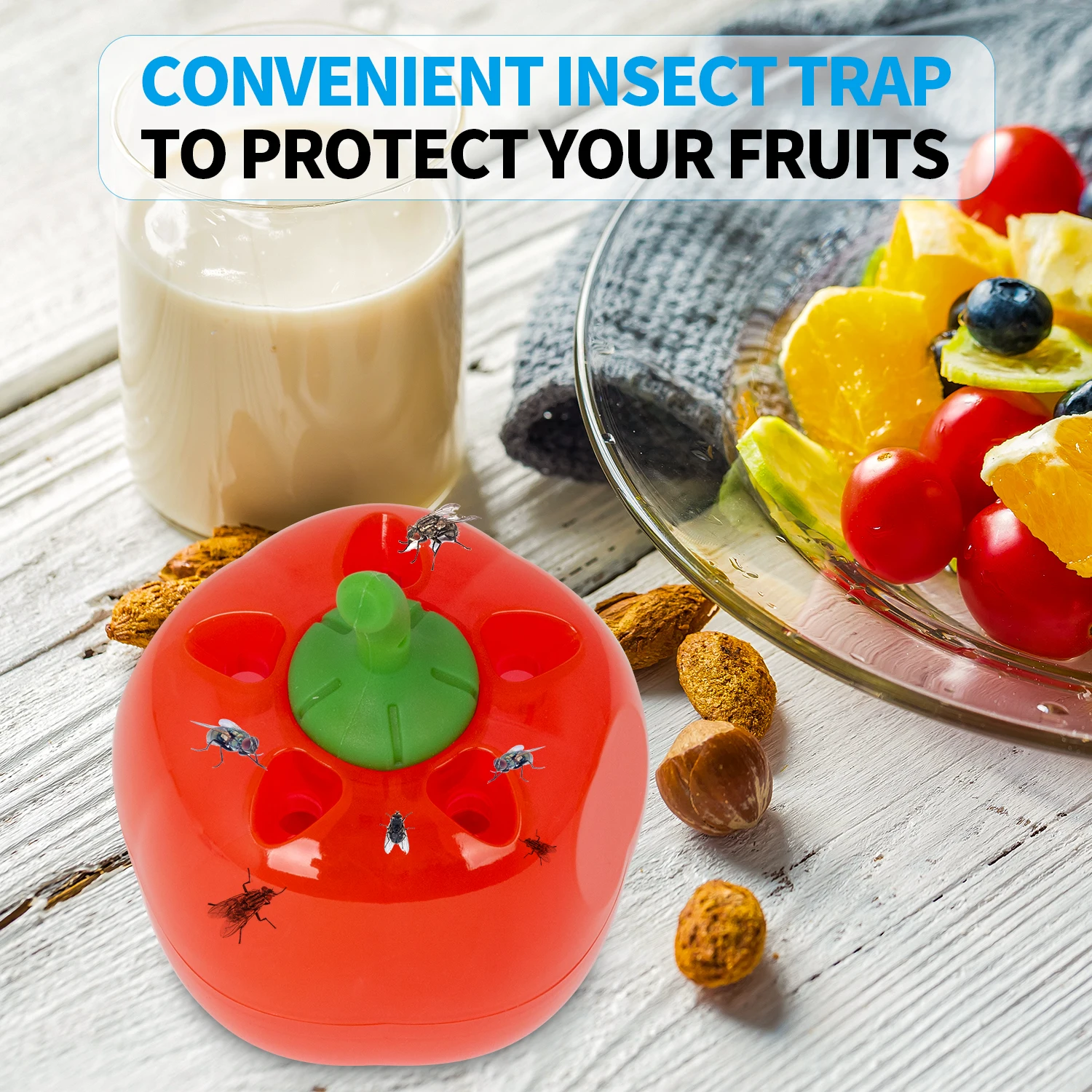 X-Pest indoor fruit fly traps attractant pest catcher table desk pest control wasp housefly bee bug mosquitoes insect trapper