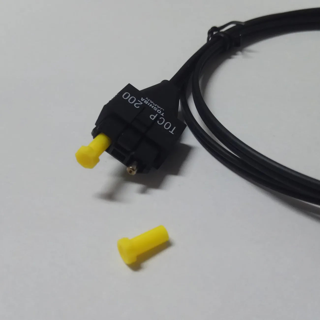 JIS F07 type 1m duplex optic fiber cable Patch Cord with original Toshiba TOCP200 connectors