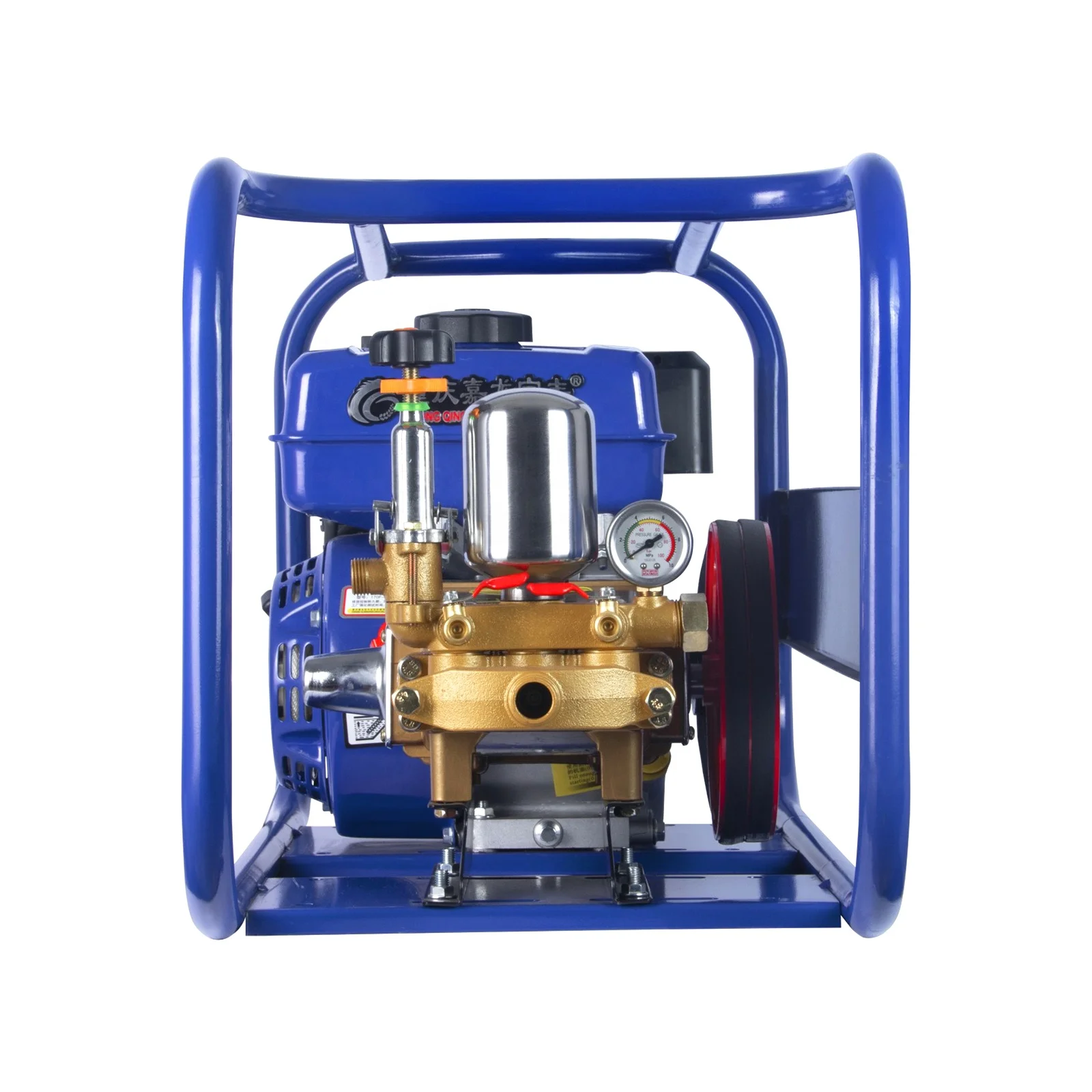 Frame Type HTP 22mm Belt Connection Gasoline Powered Agricultural Sprayer