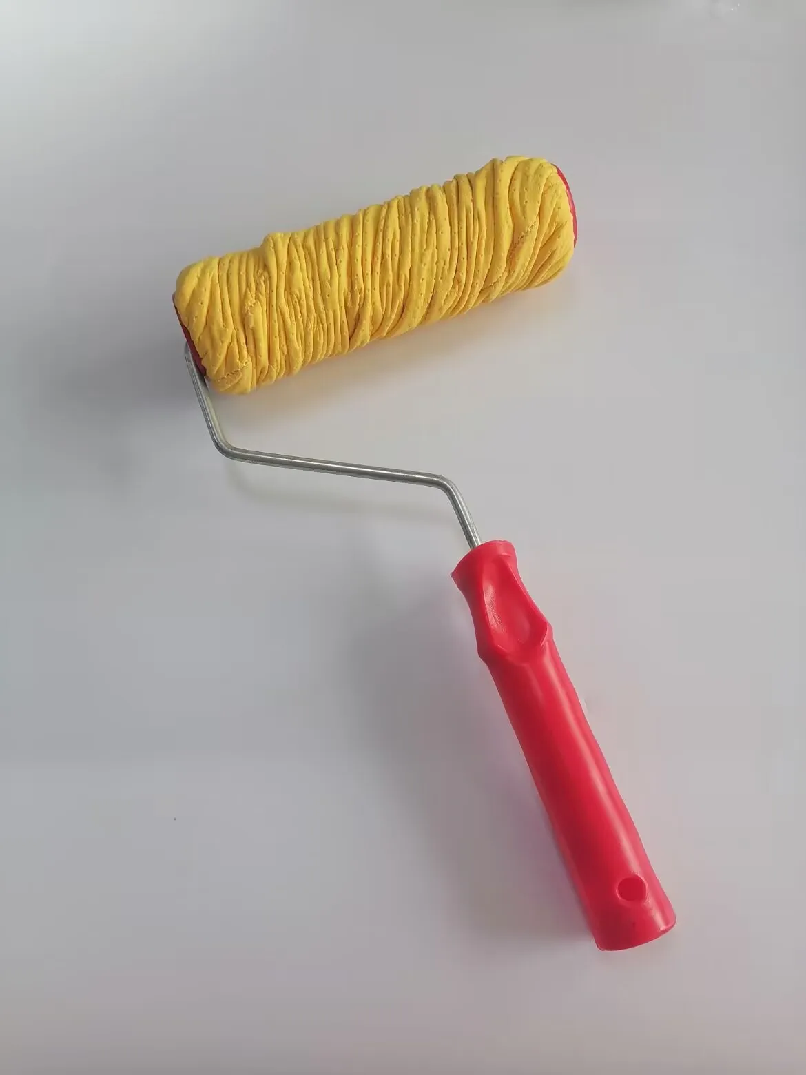 High Quality Professional Curled Strip Leather Decorating Roller Painting Roller and Brush