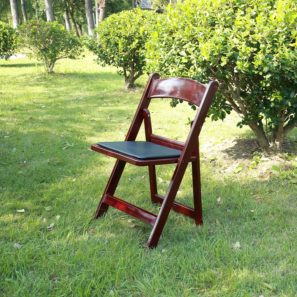 Wholesale Avant garden Colorful Resin Plastic Wedding Folding Wimbledon Chair