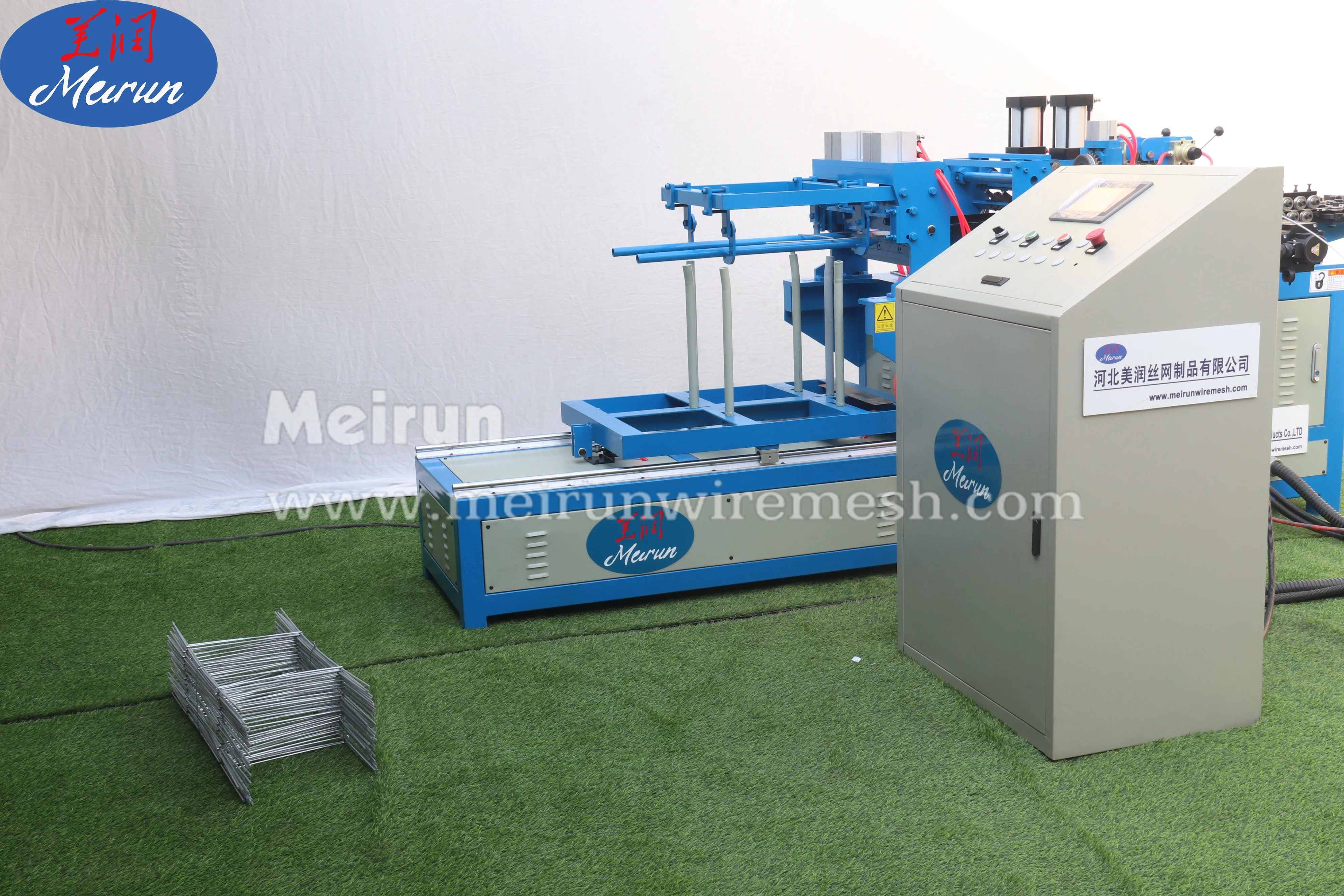 Brick welded making machine