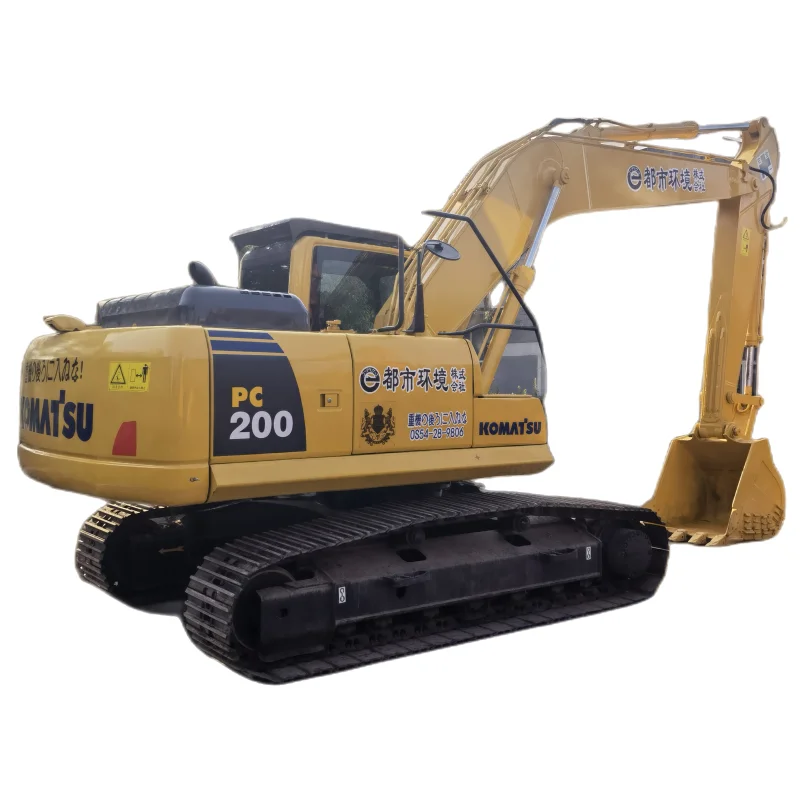 Used Crawler Excavator Good Quality Machine Second Hand Komatsu Pc200-7 With Cheap Price Japanese Brand Komatsu200-8