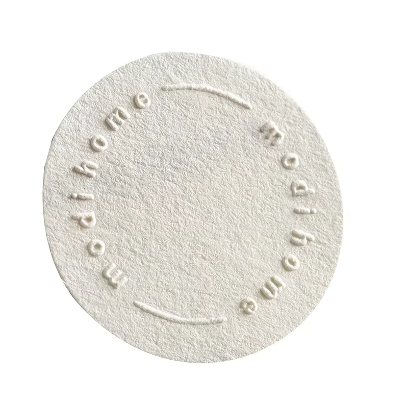 Custom The Special Texture Paper 3D Embossed Black Self Adhesive stickers Matte Packaging Labels