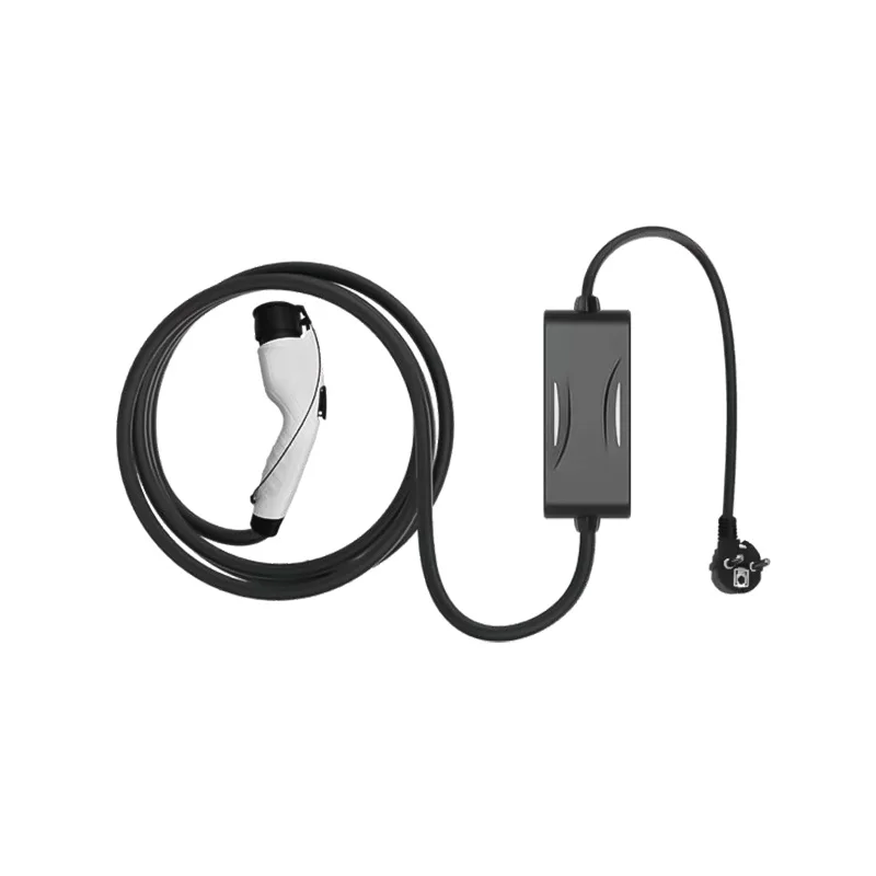 Портативное зарядное устройство BDcharge переменного тока 16 А, Однофазное зарядное устройство для электромобилей